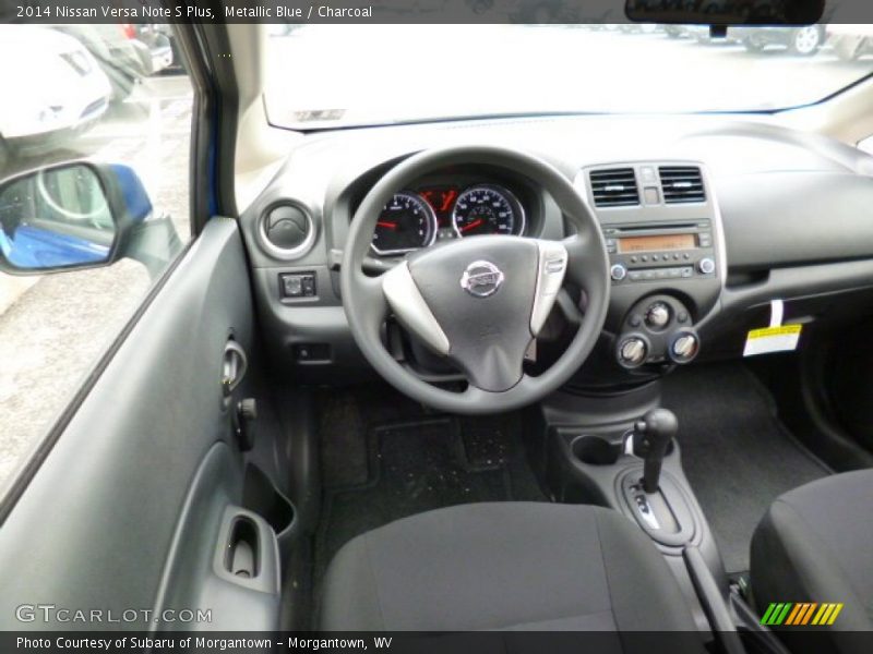 Metallic Blue / Charcoal 2014 Nissan Versa Note S Plus