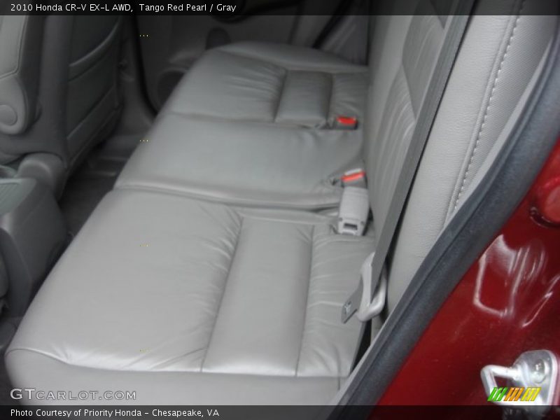 Tango Red Pearl / Gray 2010 Honda CR-V EX-L AWD