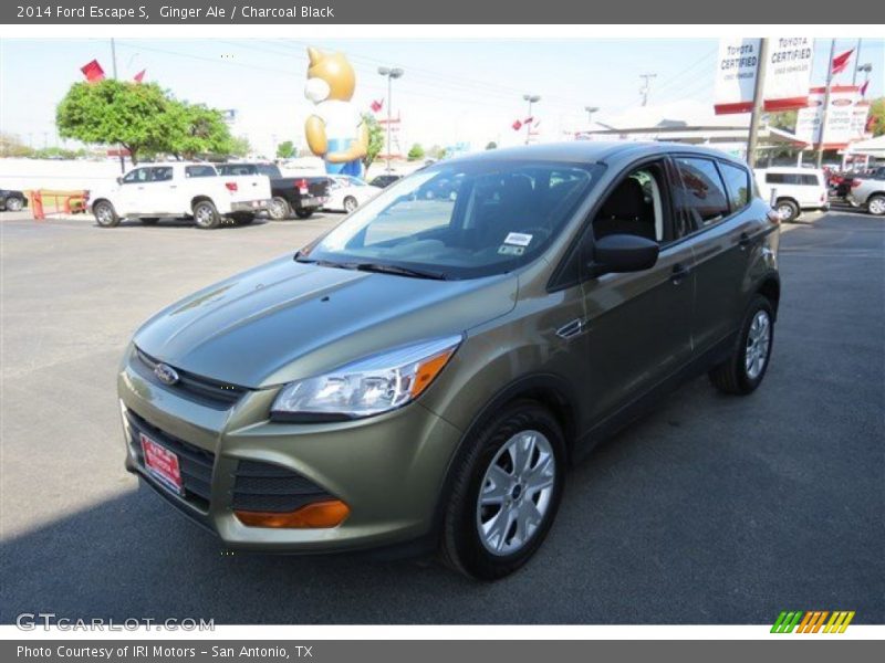 Ginger Ale / Charcoal Black 2014 Ford Escape S