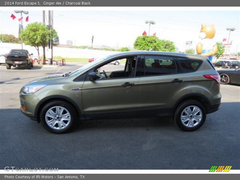 Ginger Ale / Charcoal Black 2014 Ford Escape S