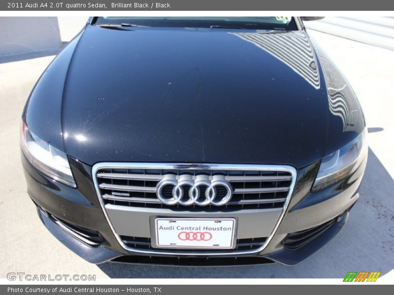 Brilliant Black / Black 2011 Audi A4 2.0T quattro Sedan