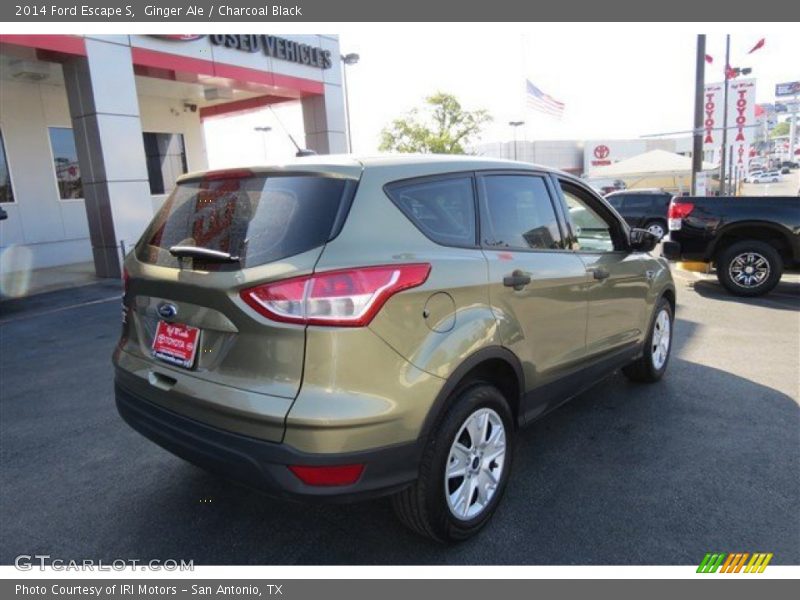 Ginger Ale / Charcoal Black 2014 Ford Escape S