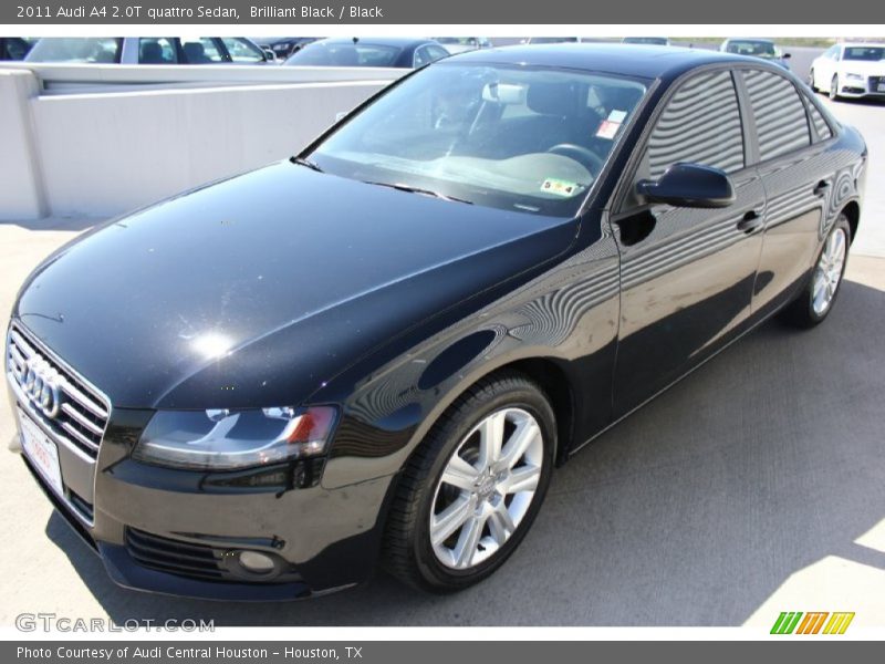 Brilliant Black / Black 2011 Audi A4 2.0T quattro Sedan