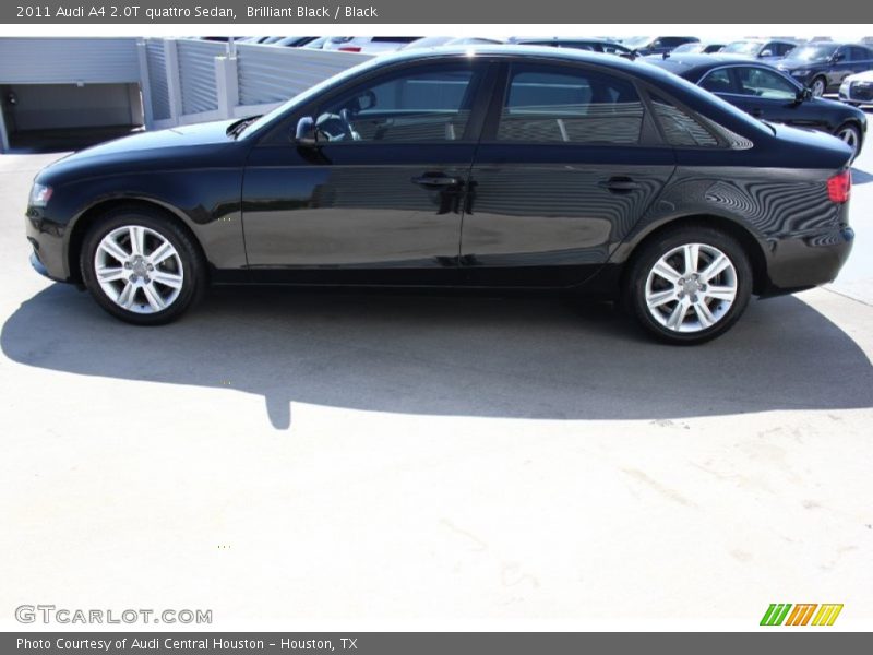 Brilliant Black / Black 2011 Audi A4 2.0T quattro Sedan