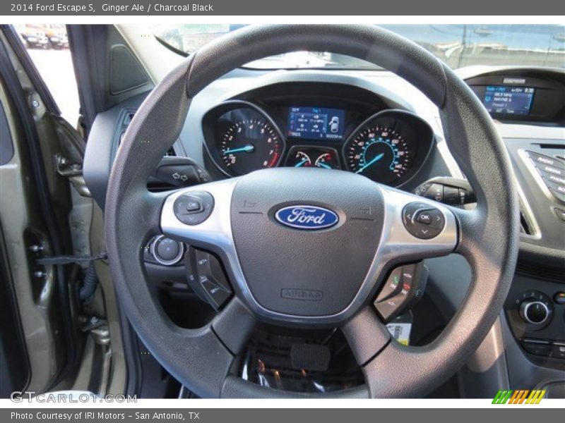 Ginger Ale / Charcoal Black 2014 Ford Escape S