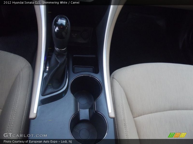 Shimmering White / Camel 2012 Hyundai Sonata GLS