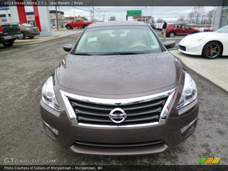 Java Metallic / Beige 2014 Nissan Altima 2.5 S