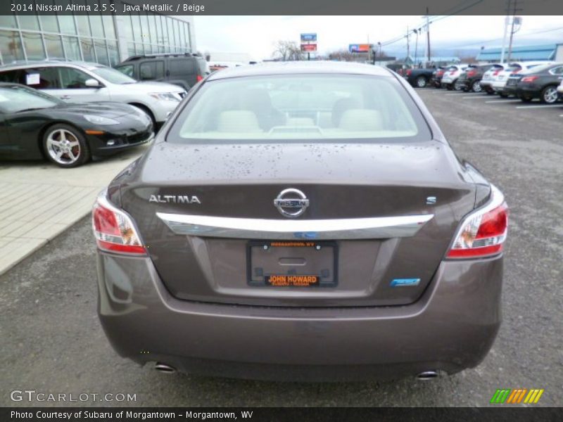 Java Metallic / Beige 2014 Nissan Altima 2.5 S