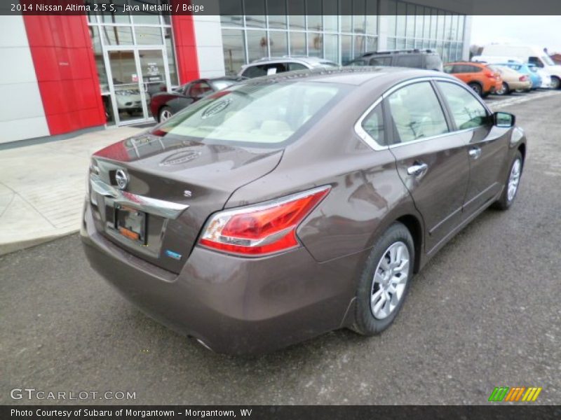 Java Metallic / Beige 2014 Nissan Altima 2.5 S