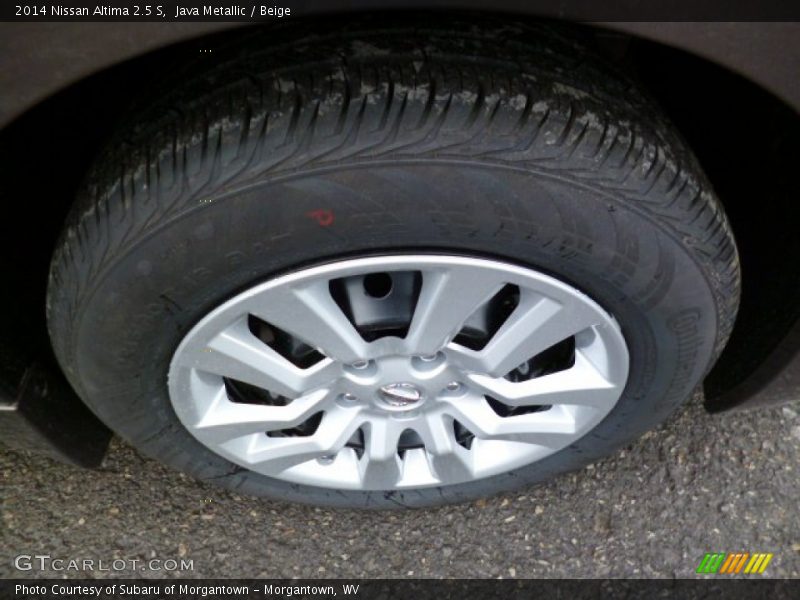 Java Metallic / Beige 2014 Nissan Altima 2.5 S