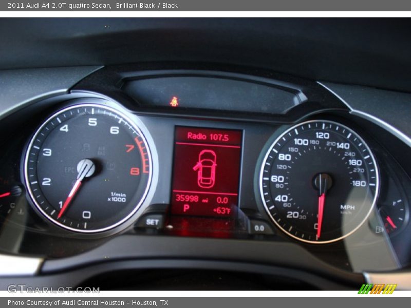 Brilliant Black / Black 2011 Audi A4 2.0T quattro Sedan