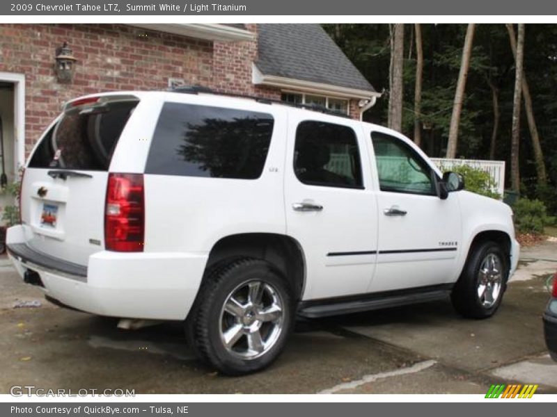 Summit White / Light Titanium 2009 Chevrolet Tahoe LTZ