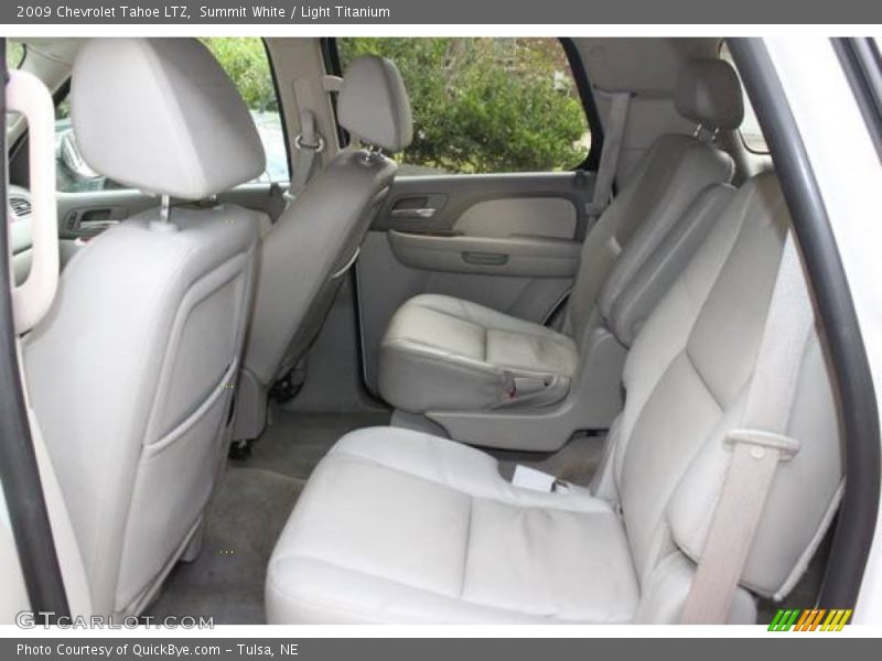 Summit White / Light Titanium 2009 Chevrolet Tahoe LTZ