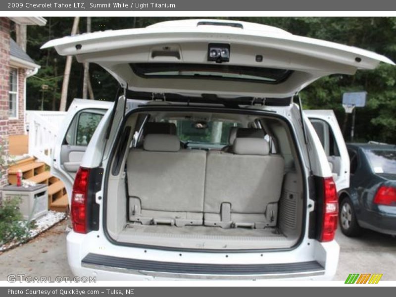 Summit White / Light Titanium 2009 Chevrolet Tahoe LTZ
