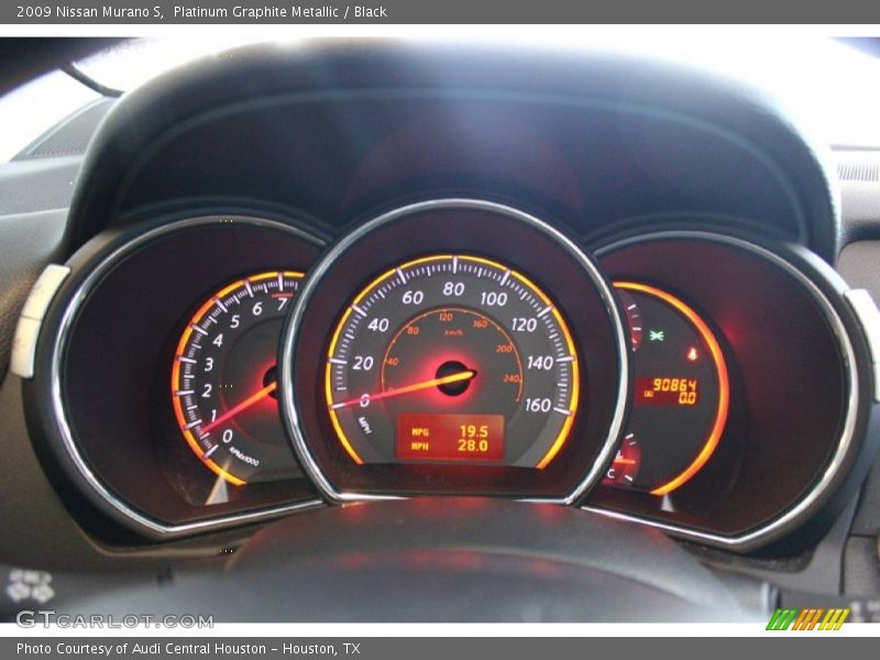 Platinum Graphite Metallic / Black 2009 Nissan Murano S
