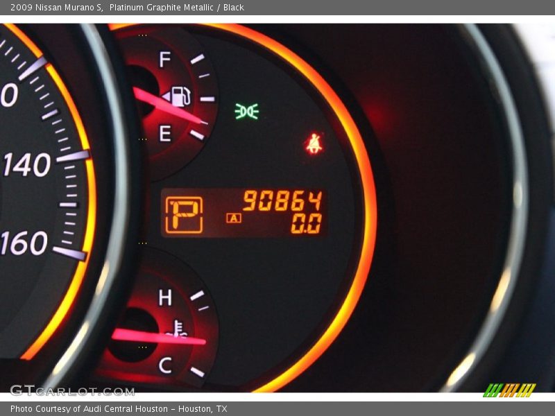 Platinum Graphite Metallic / Black 2009 Nissan Murano S