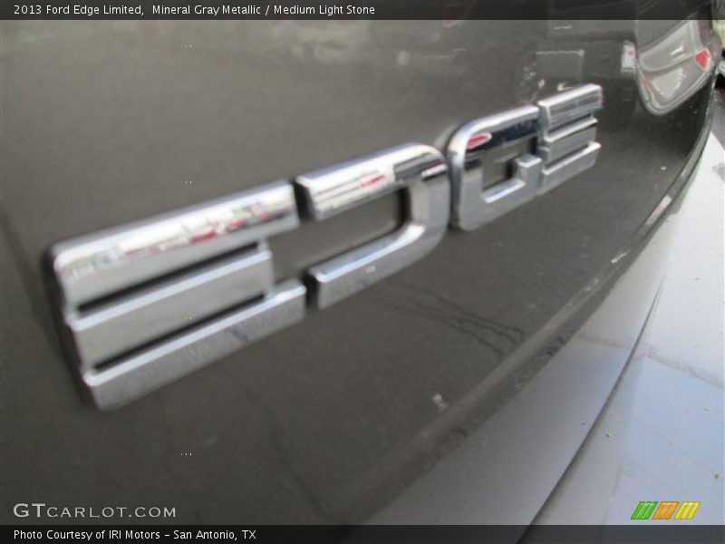 Mineral Gray Metallic / Medium Light Stone 2013 Ford Edge Limited