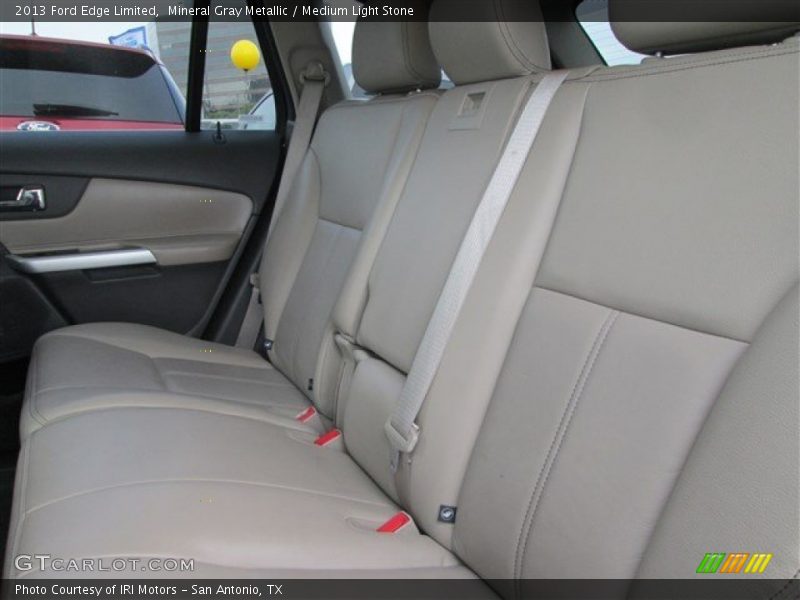 Mineral Gray Metallic / Medium Light Stone 2013 Ford Edge Limited