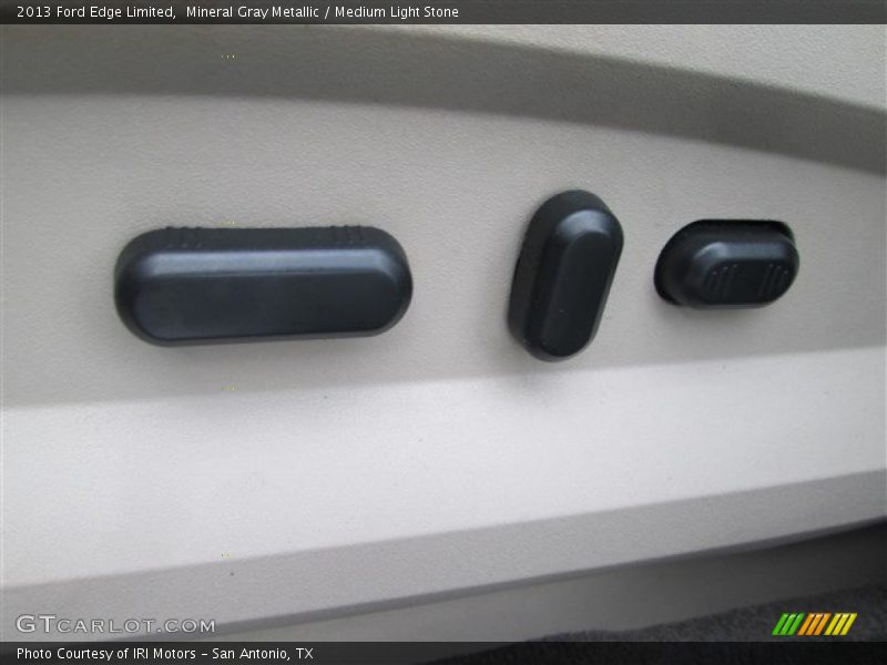Mineral Gray Metallic / Medium Light Stone 2013 Ford Edge Limited