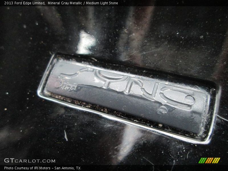 Mineral Gray Metallic / Medium Light Stone 2013 Ford Edge Limited