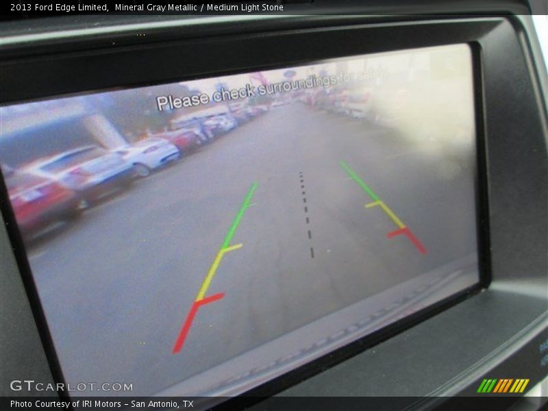 Mineral Gray Metallic / Medium Light Stone 2013 Ford Edge Limited