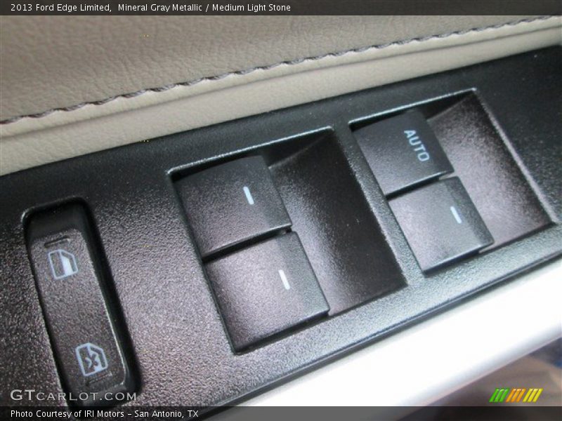 Mineral Gray Metallic / Medium Light Stone 2013 Ford Edge Limited