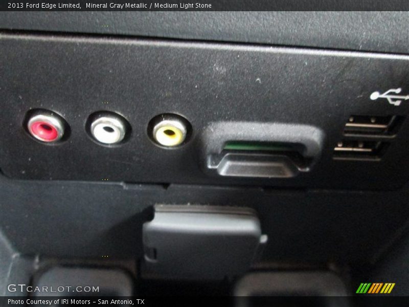 Mineral Gray Metallic / Medium Light Stone 2013 Ford Edge Limited