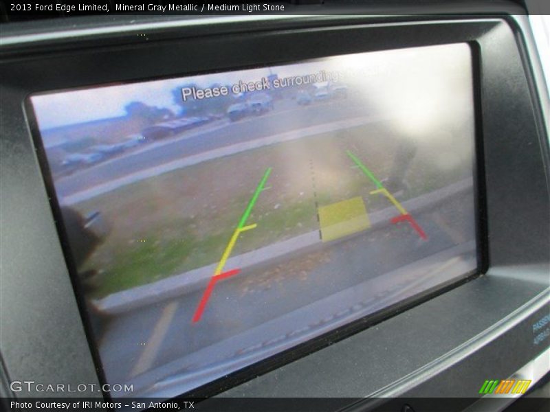 Mineral Gray Metallic / Medium Light Stone 2013 Ford Edge Limited