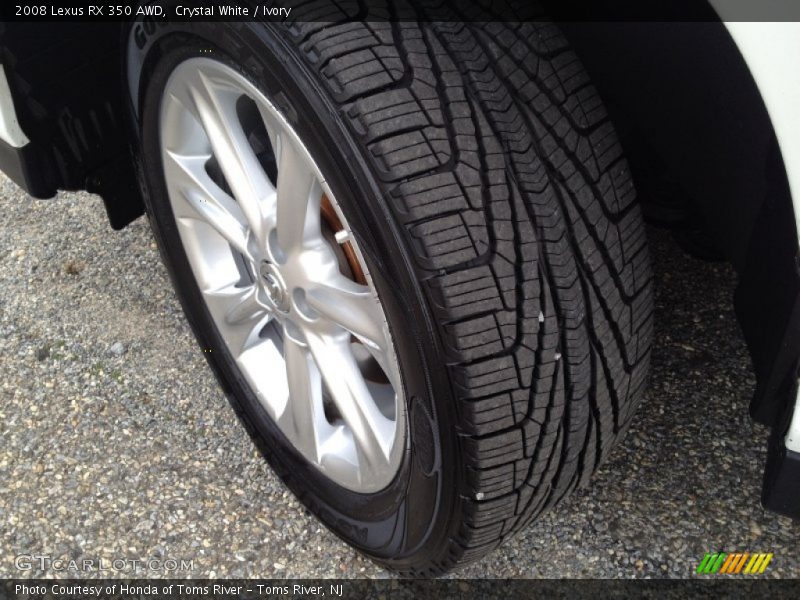 Crystal White / Ivory 2008 Lexus RX 350 AWD