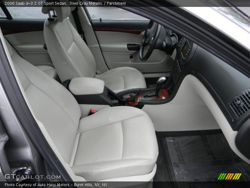 Steel Gray Metallic / Parchment 2006 Saab 9-3 2.0T Sport Sedan