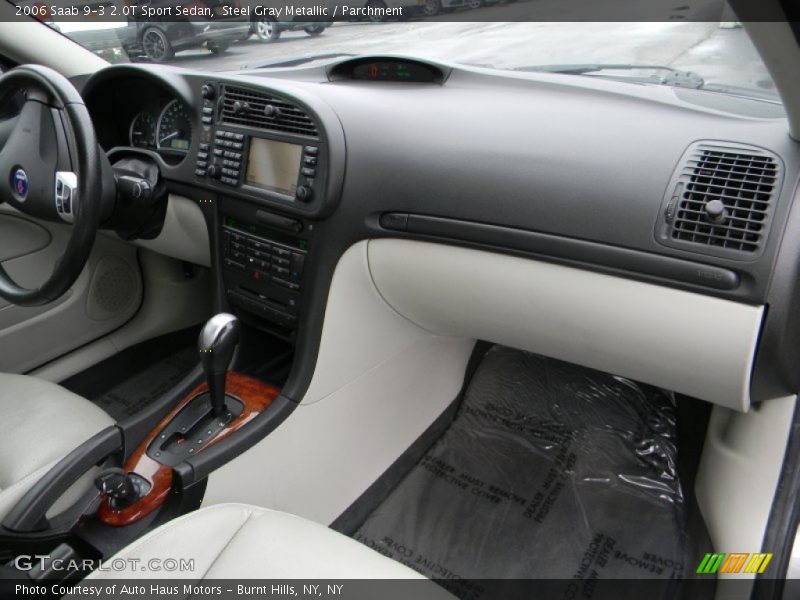 Steel Gray Metallic / Parchment 2006 Saab 9-3 2.0T Sport Sedan