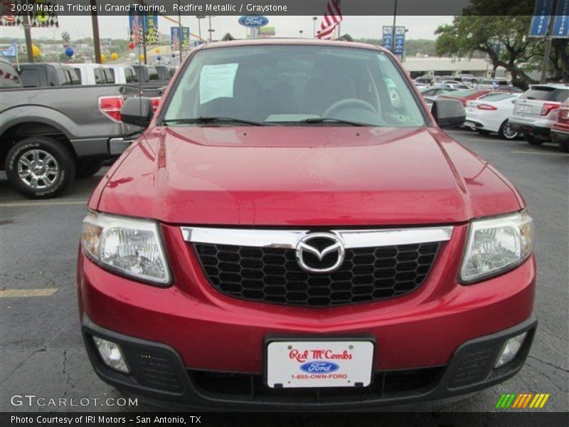 Redfire Metallic / Graystone 2009 Mazda Tribute i Grand Touring
