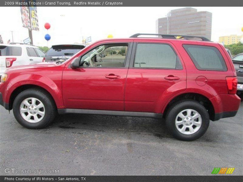 Redfire Metallic / Graystone 2009 Mazda Tribute i Grand Touring