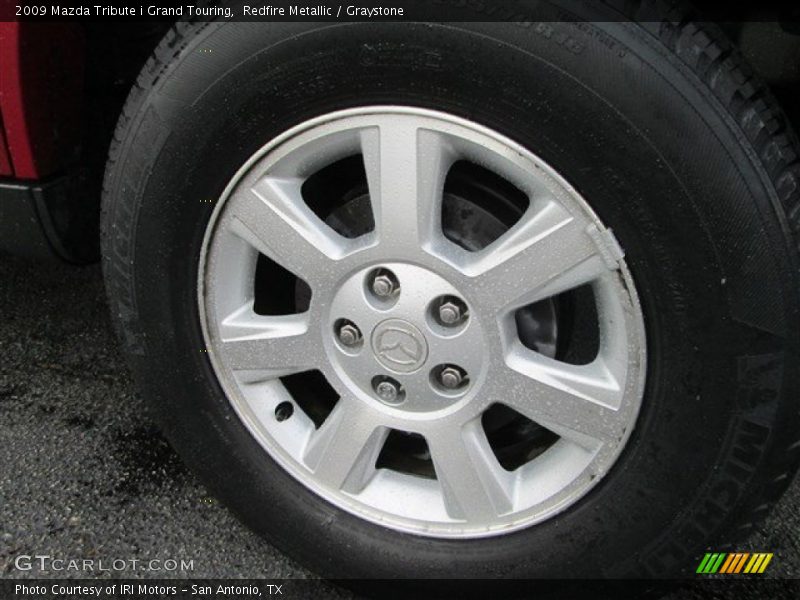 Redfire Metallic / Graystone 2009 Mazda Tribute i Grand Touring
