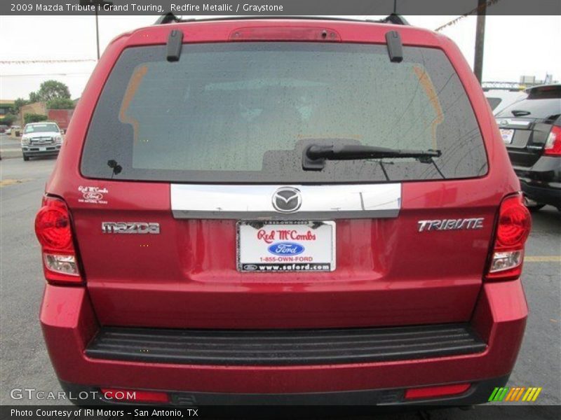 Redfire Metallic / Graystone 2009 Mazda Tribute i Grand Touring