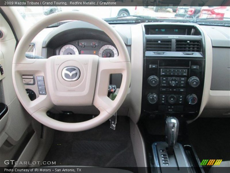 Redfire Metallic / Graystone 2009 Mazda Tribute i Grand Touring