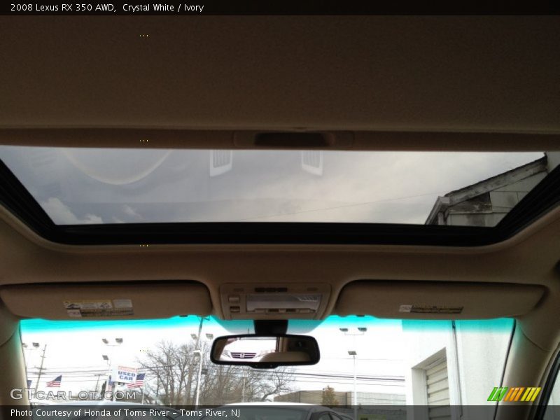 Crystal White / Ivory 2008 Lexus RX 350 AWD