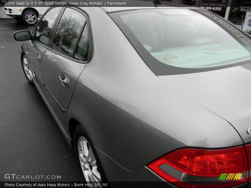 Steel Gray Metallic / Parchment 2006 Saab 9-3 2.0T Sport Sedan