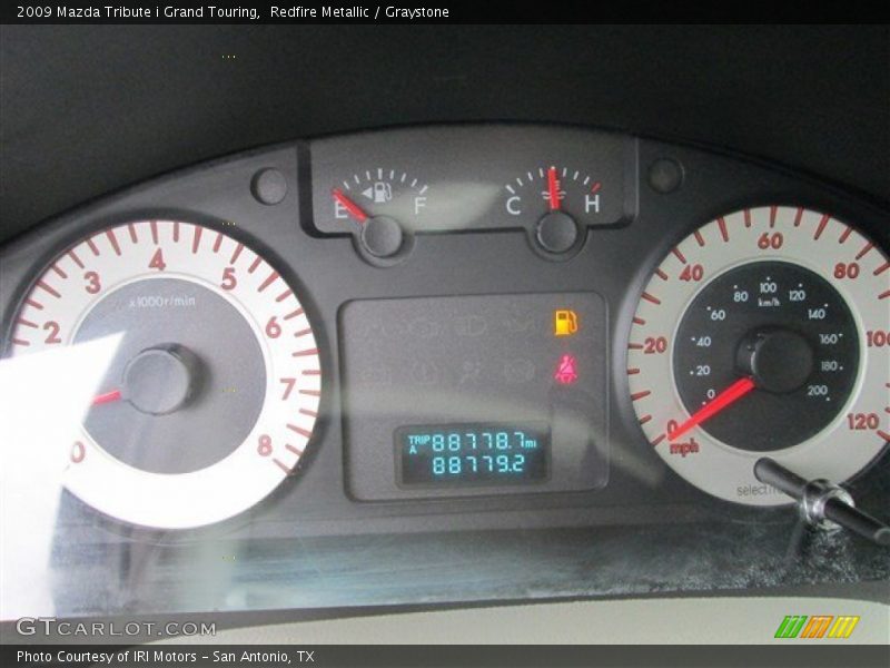 Redfire Metallic / Graystone 2009 Mazda Tribute i Grand Touring