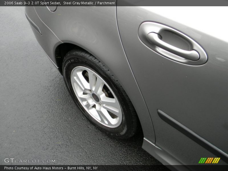Steel Gray Metallic / Parchment 2006 Saab 9-3 2.0T Sport Sedan