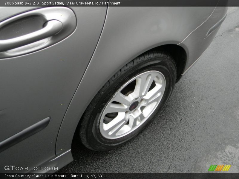 Steel Gray Metallic / Parchment 2006 Saab 9-3 2.0T Sport Sedan