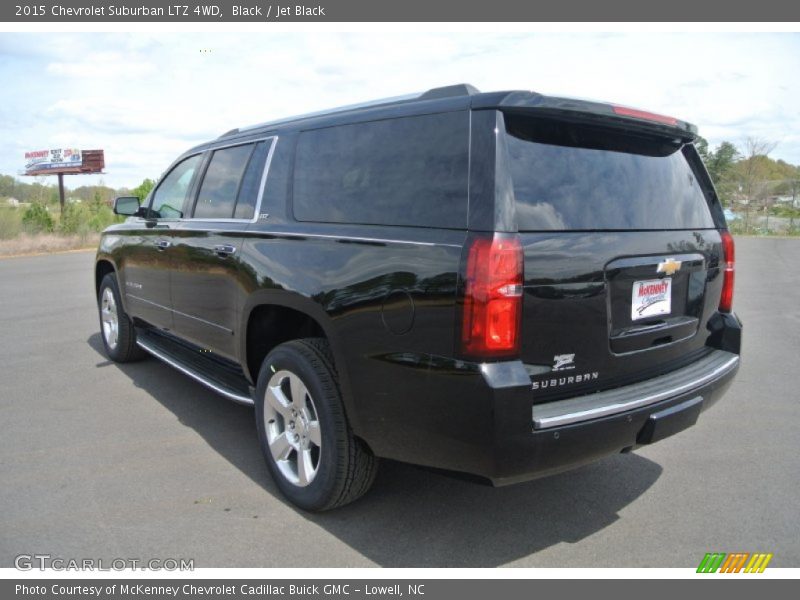 Black / Jet Black 2015 Chevrolet Suburban LTZ 4WD