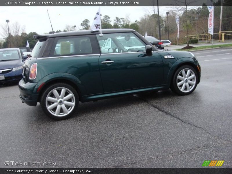 British Racing Green Metallic / Grey/Carbon Black 2010 Mini Cooper S Hardtop