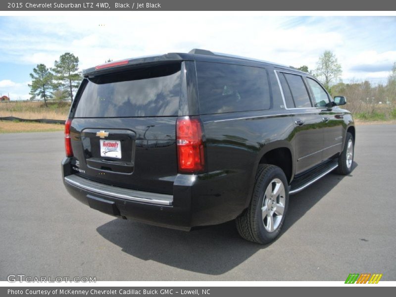 Black / Jet Black 2015 Chevrolet Suburban LTZ 4WD
