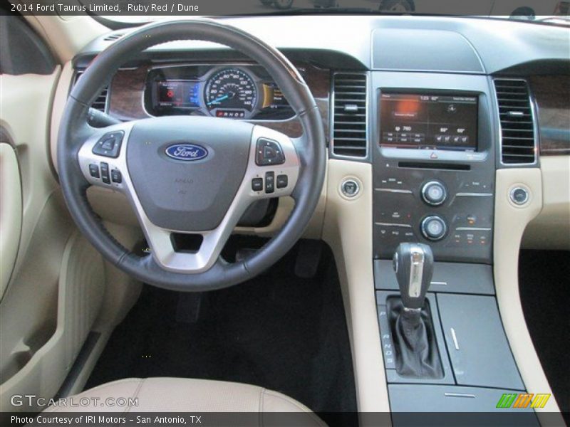 Ruby Red / Dune 2014 Ford Taurus Limited