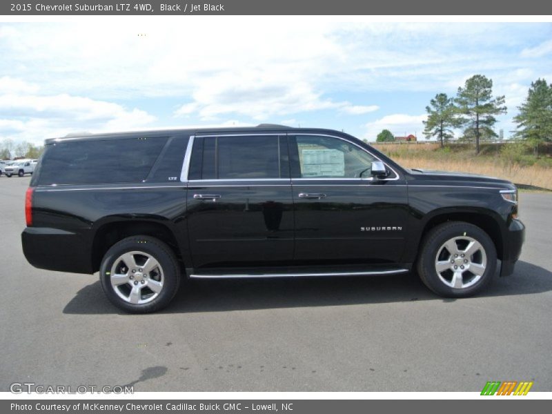 Black / Jet Black 2015 Chevrolet Suburban LTZ 4WD