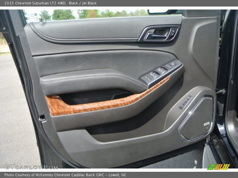 Black / Jet Black 2015 Chevrolet Suburban LTZ 4WD