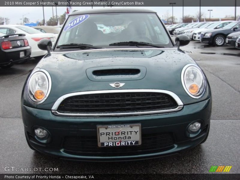 British Racing Green Metallic / Grey/Carbon Black 2010 Mini Cooper S Hardtop