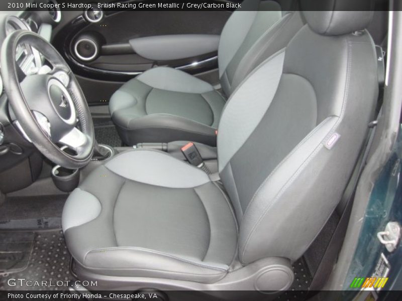 British Racing Green Metallic / Grey/Carbon Black 2010 Mini Cooper S Hardtop
