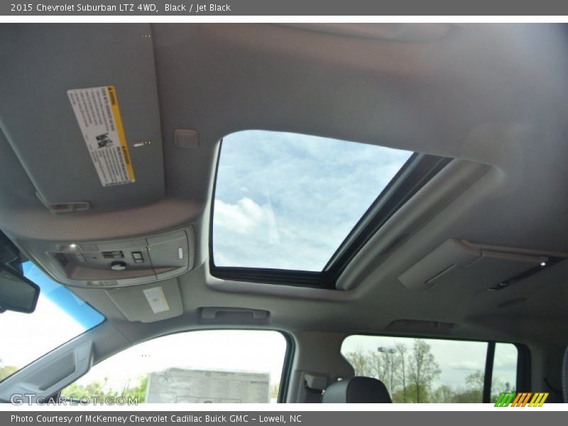 Black / Jet Black 2015 Chevrolet Suburban LTZ 4WD